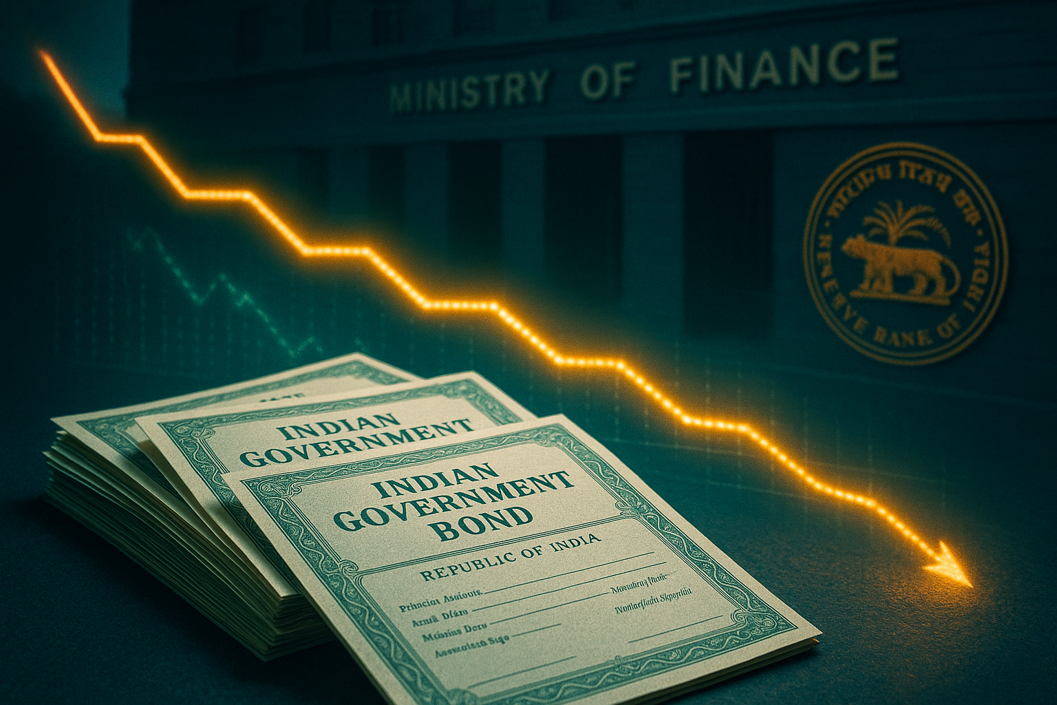 Indian Government Bonds Rally as Fiscal Deficit Commitment Reassures Markets