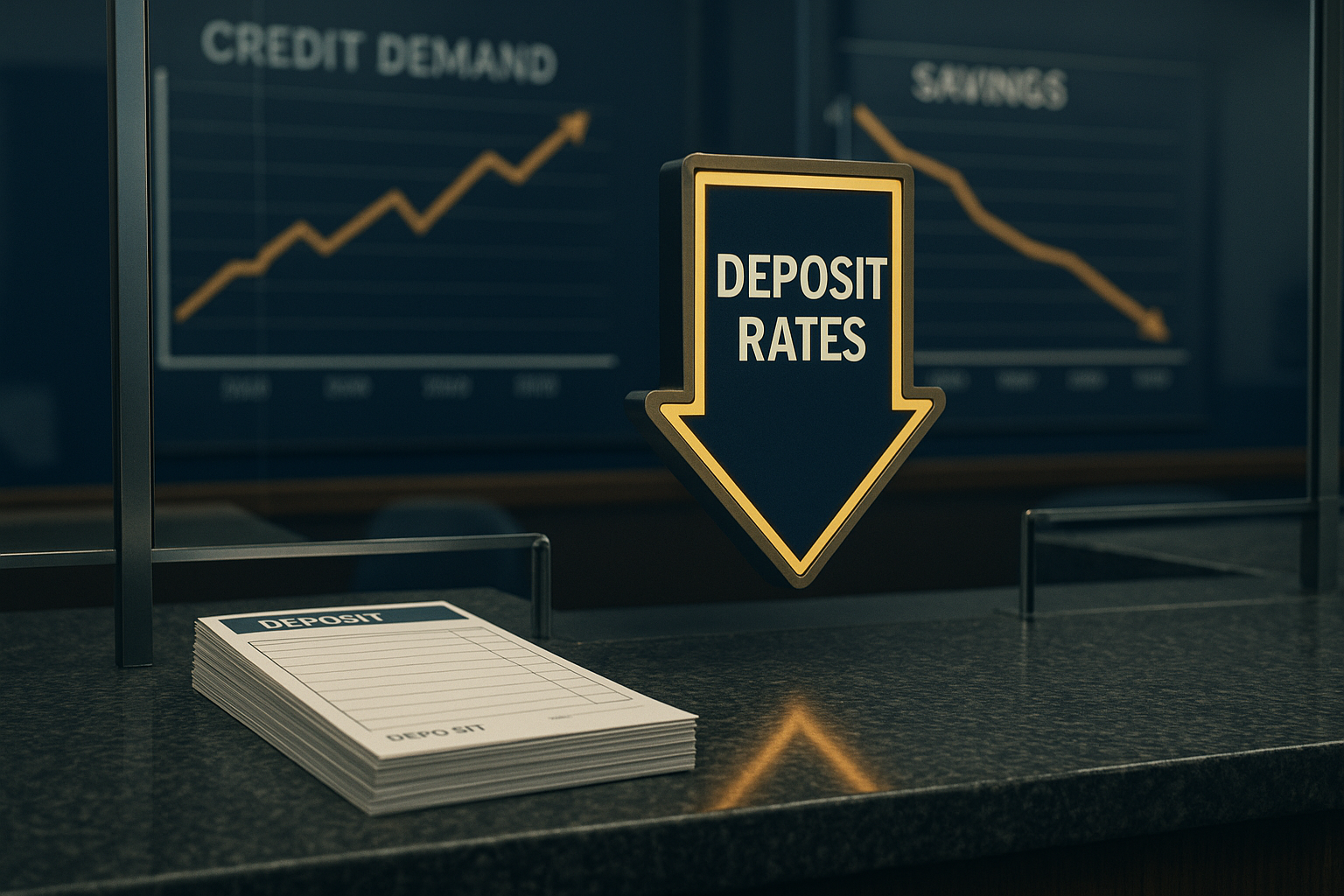 Deposit Rates Bottom Out: Implications for Credit Growth and Banking Sector