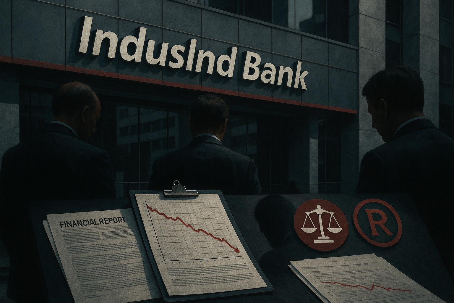 IndusInd Bank Faces ₹2,000 Crore Losses as Ex-CFO Flags Accounting Irregularities and Insider Trading