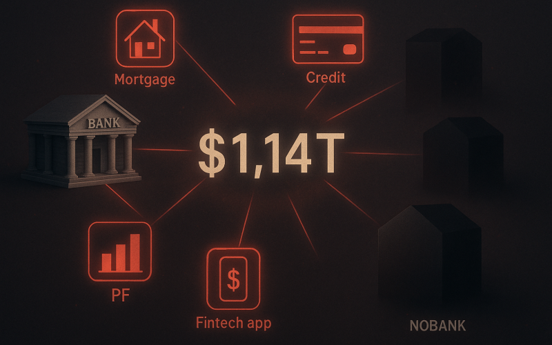 Surging Nonbank Lending Triggers New Systemic Risks Across Global Financial Markets