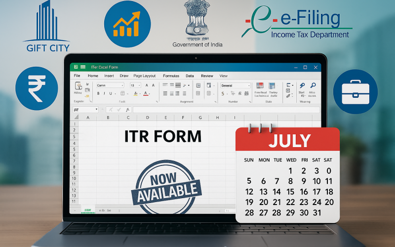 Income Tax Department Releases ITR-2 and ITR-3 Excel Utilities for AY 2025–26