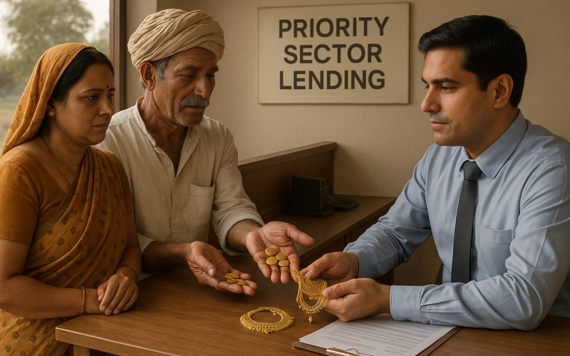 Boost to Agricultural & Micro Lending as RBI Permits Gold Pledge for Loans