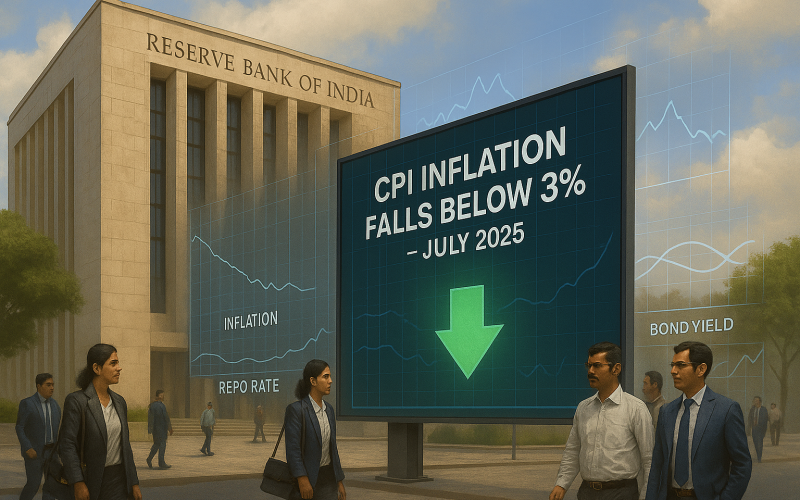 July CPI Set to Dip Sharply; RBI May Reassess FY26 Inflation Path, But Policy Easing Unlikely