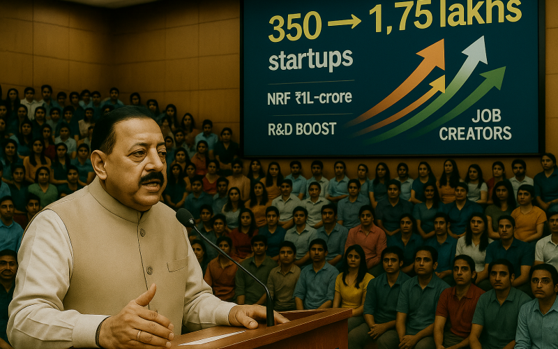 India Has Seen Explosive Startup Growth — Students Urged to Become Entrepreneurs