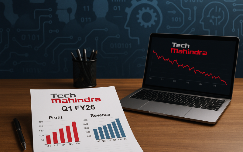 Tech Mahindra Misses Street Expectations Despite 34% YoY Profit Jump in Q1