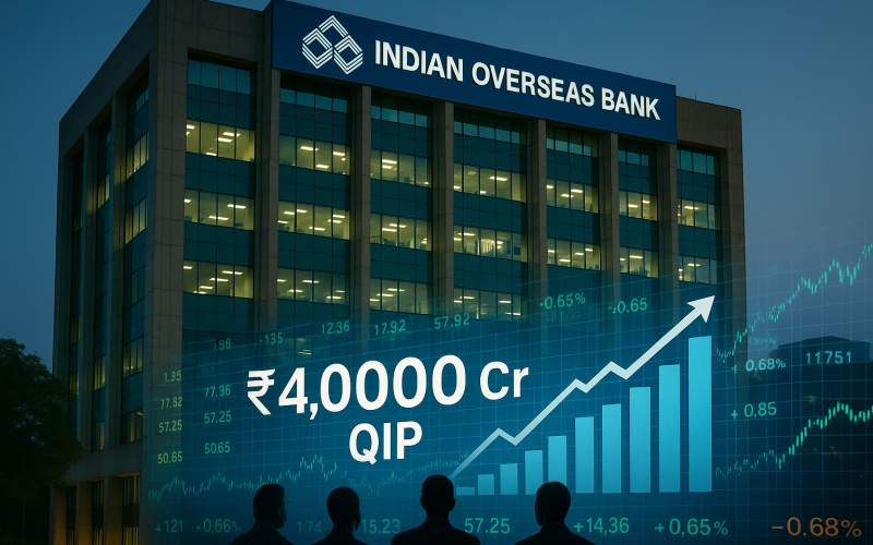 Indian Overseas Bank Plans ₹4,000 Cr QIP in Tranches During Q3 FY26, Says CEO