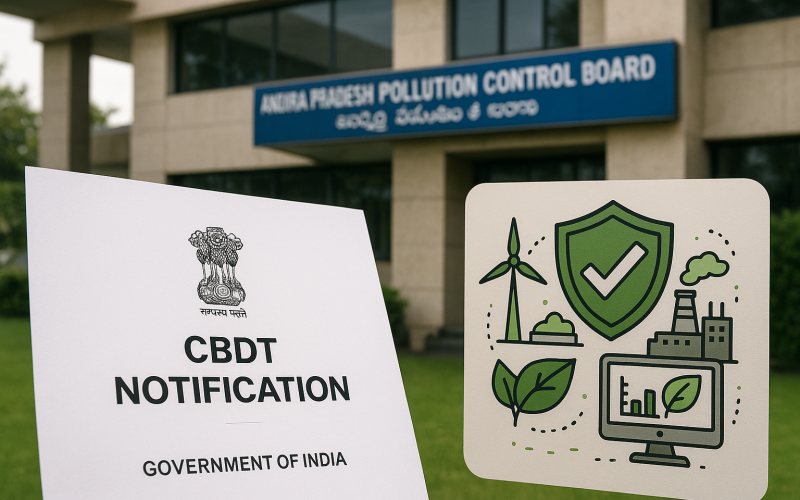 CBDT Grants Income Tax Exemption to Andhra Pradesh Pollution Control Board under Section 10(46) of IT Act
