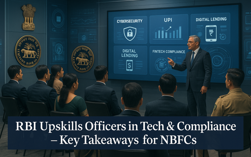 RBI Upskills Officers in Tech & Compliance – Key Takeaways for NBFCs