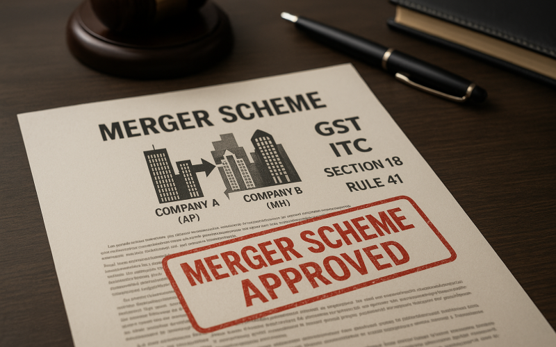 GST ITC Transfer Across States Allowed in Amalgamations: AAR Clarifies