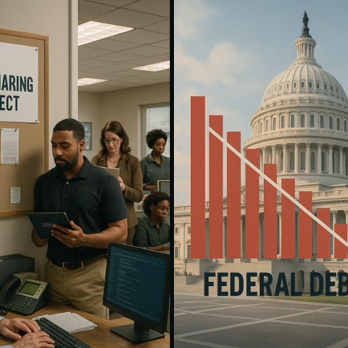 Work-Sharing Can Pave a Politically Feasible Path to Reduce U.S. Federal Debt