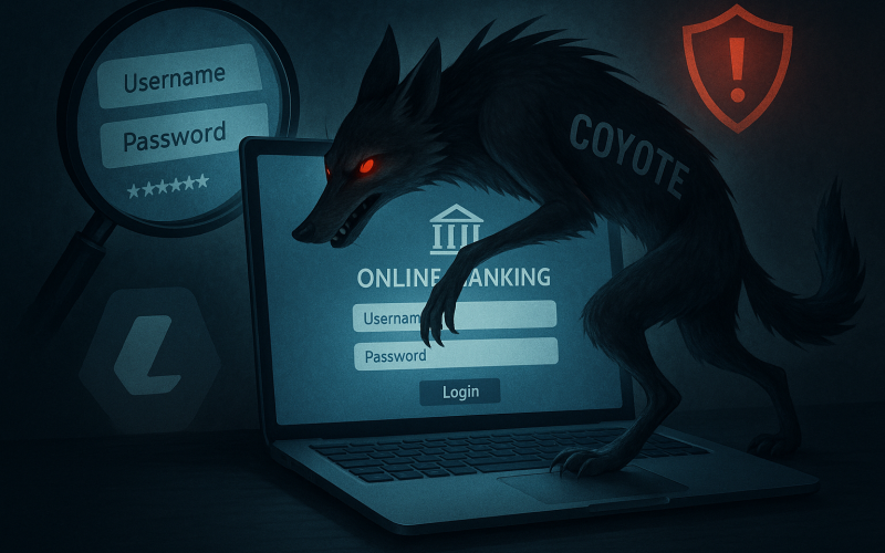 Coyote Malware Exploits Windows UI to Steal Bank Credentials in India