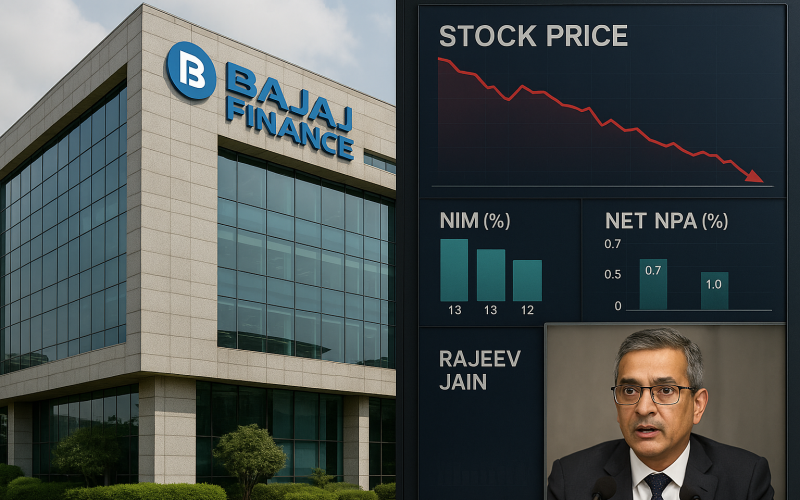 Bajaj Finance Q1 Miss Triggers Stock Slide, But Growth Signals Remain Intact