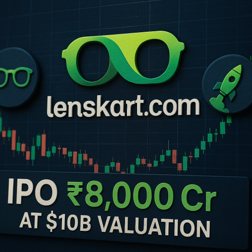 Lenskart Files DRHP for Massive ₹8,000 Crore IPO at $8–9 Billion Valuation