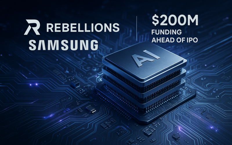 Samsung Backs Rebellions, South Korea’s AI Chip Startup, Ahead of Upcoming IPO