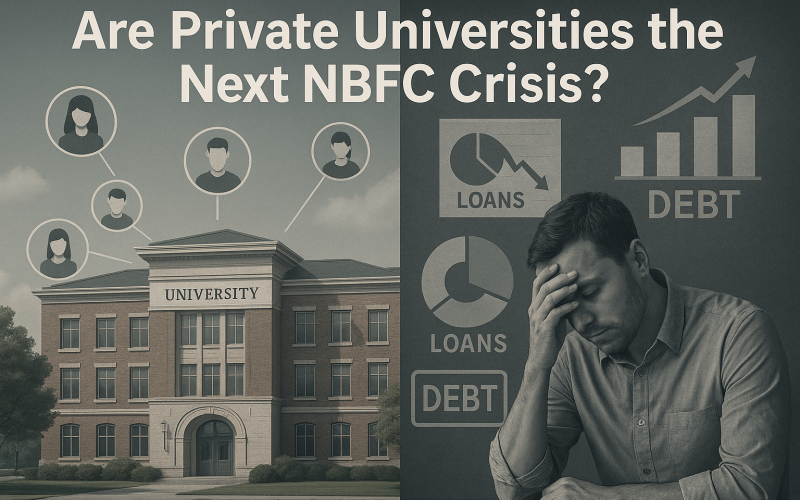 Could India’s Private Universities Become the Next NBFC Crisis?
