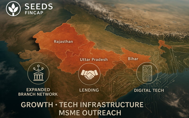 Seeds Fincap Secures ₹50 Crore Pre-Series B Funding to Expand MSME Lending