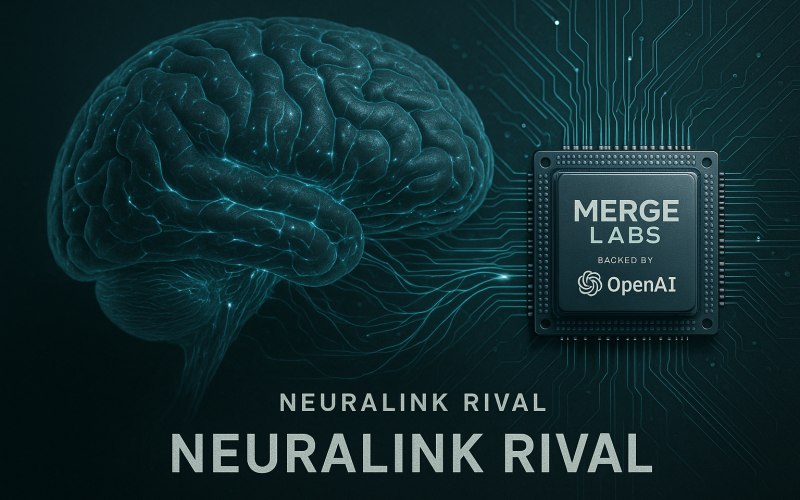 Sam Altman & OpenAI to Back Merge Labs in Brain–Computer Interface Battle with Neuralink