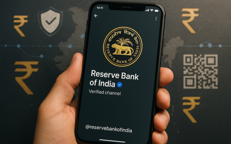 RBI Launches Verified WhatsApp Channel to Boost Public Financial Awareness