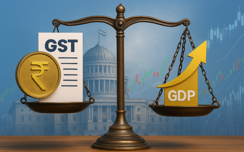 India Poised to Hit 4.4% Fiscal Deficit Target Despite Planned Tax Cuts