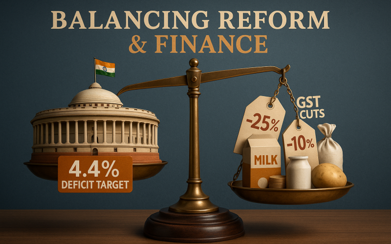 India Confident of Meeting Fiscal Deficit Target Despite Planned Tax Cuts