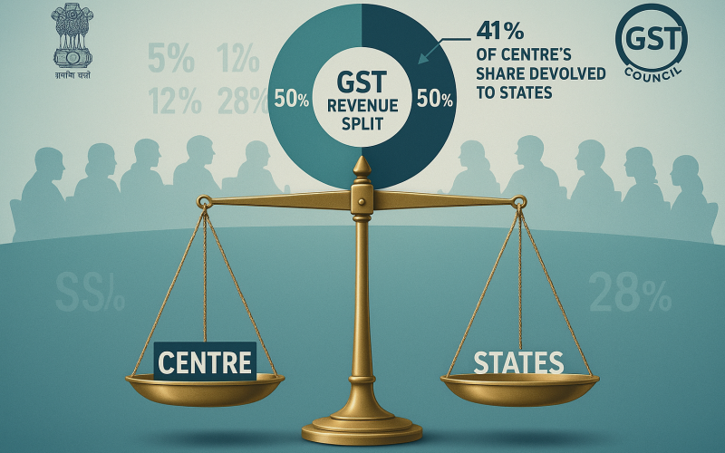 Centre, States Equal Stakeholders in GST Revenue, Government Reassures Amid Reforms