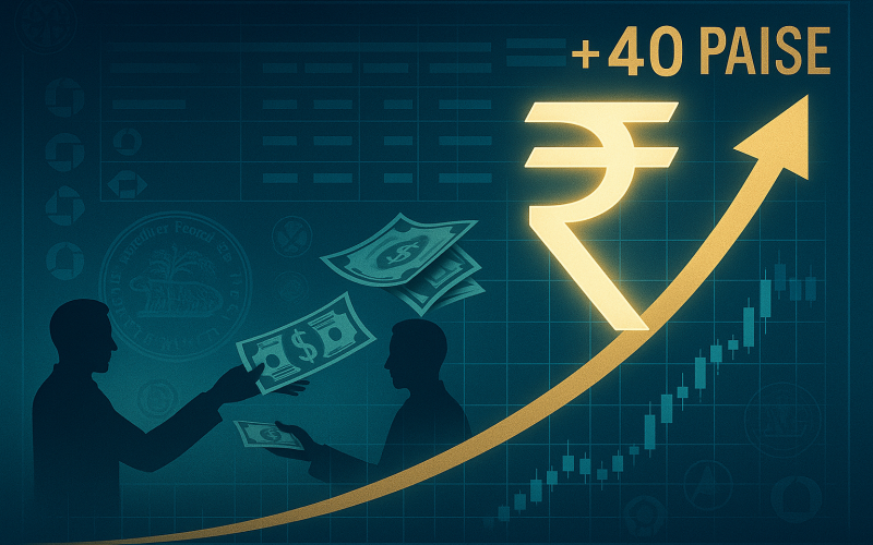 Rupee Gains as Foreign Banks Sustain Dollar Sales