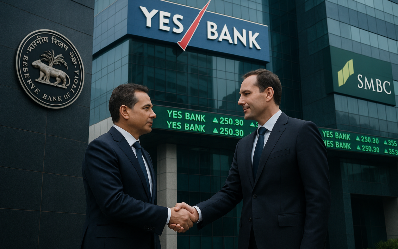 Yes Bank in Spotlight as RBI Approves SMBC Stake Acquisition