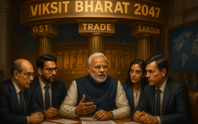 CII’s Reform Roadmap: GST, Trade, Labour Changes Key to ‘Viksit Bharat’ Vision