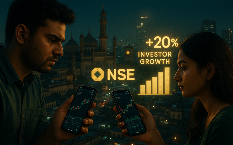 North India Leads Stock Market Growth With 20% YoY Rise in Investor Base: NSE