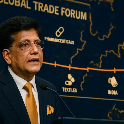 Piyush Goyal: India’s Shift from China Driven by Strategy, Not US Trade Talks