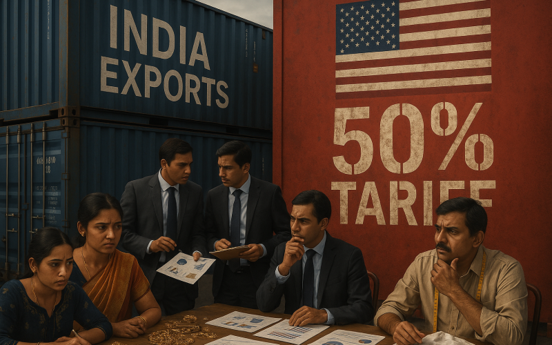 Trump’s 50% Tariff Shock Hits India: Modi Government Faces One of Its Toughest Trade Tests