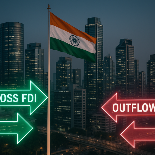 India’s Gross FDI Stays Robust in May–June, But Net Inflows Show Signs of Moderation