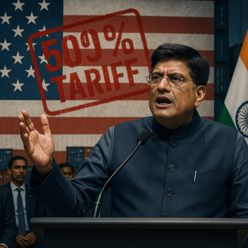 India Will Not Bow to U.S. Tariff Pressure, Says Trade Minister Piyush Goyal