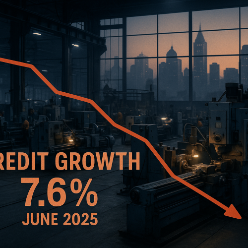Industrial Credit Growth Slows to 7.6% in June, RBI Data Shows