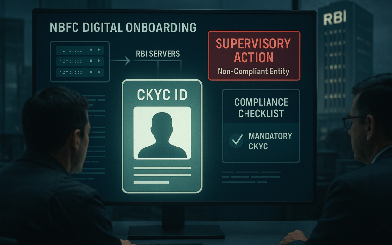 RBI Mandates Mandatory Use of CKYCR for Customer Onboarding and Periodic Updates
