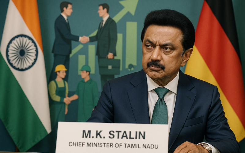 Tamil Nadu Signs ₹7,020 Crore Investment MoUs in Germany to Create 15,000 Jobs