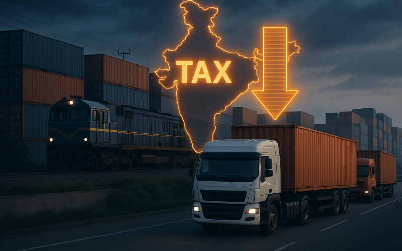 Freight Tax Cut Set to Boost India’s Logistics Sector