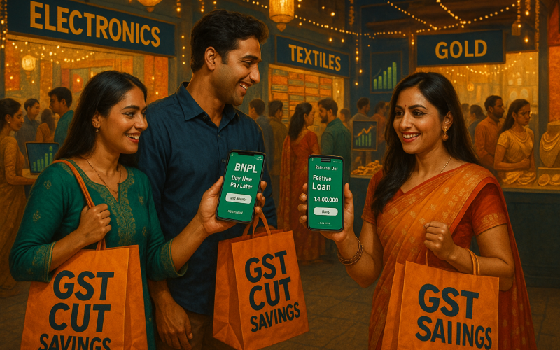 GST Cuts Expected to Spark Festive Sales Boom, Say Fintechs and Lenders