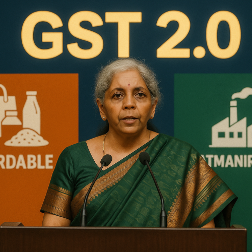 Sitharaman Hails GST 2.0 as Final Piece in India’s Big Tax Reform