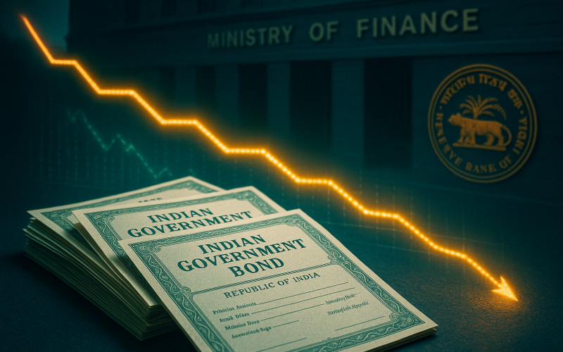 Indian Government Bonds Rally as Fiscal Deficit Commitment Reassures Markets