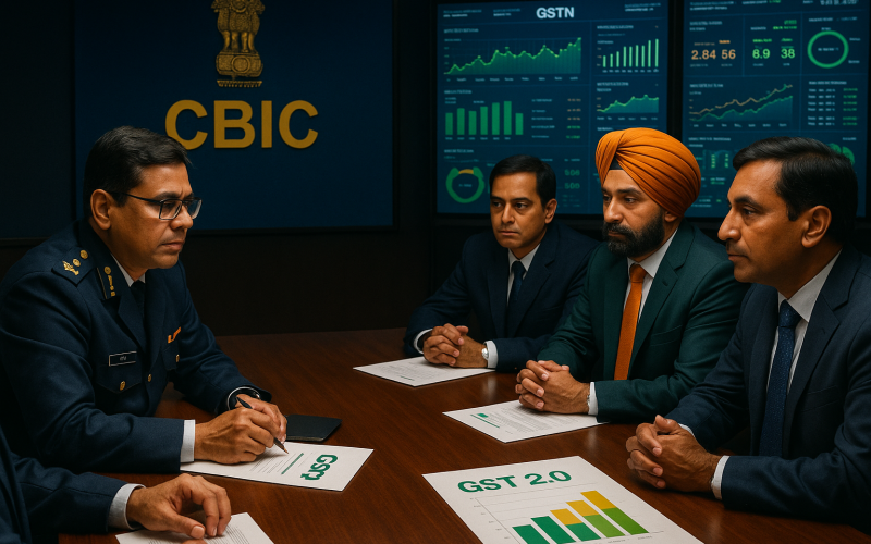 CBIC Engages Trade Bodies to Ensure Smooth Rollout of GST Reforms