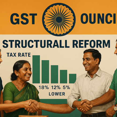 GST Rate Cuts a Structural Reform, Not a Stimulus: What It Means for India