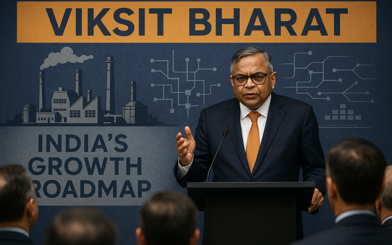 Viksit Bharat Requires Industry’s Equal Commitment, Says Tata Sons Chairman N. Chandrasekaran