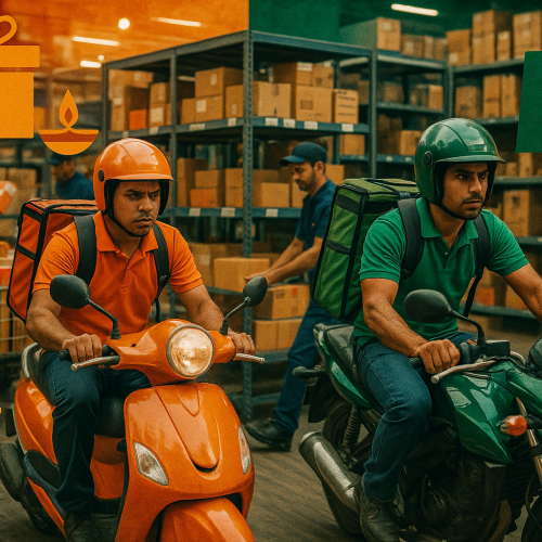 Quick Commerce vs Ecommerce: The Festive Season Delivery Battle in India