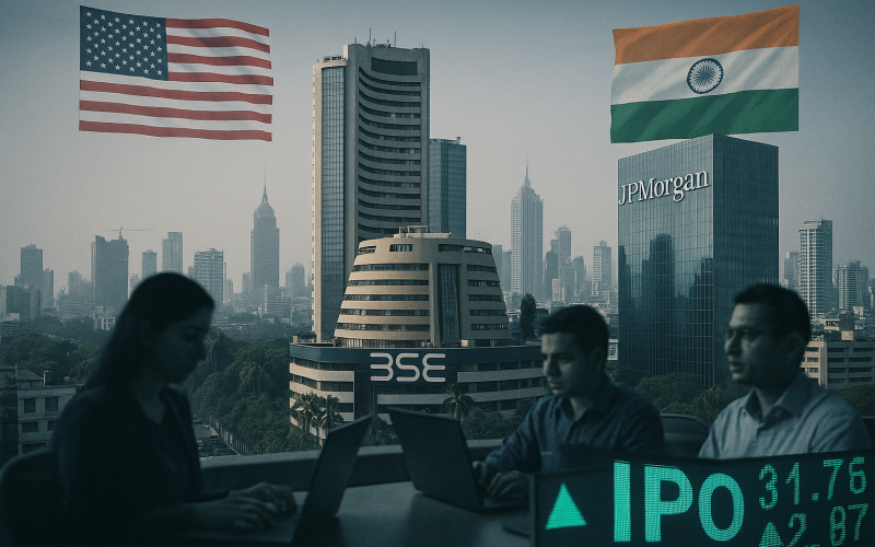 JPMorgan Calls India a Bright Spot Despite US Tariffs and $100,000 H-1B Visa Fee