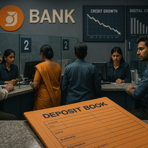 Credit Growth Moderates as Deposit Expansion Slips Below 10%, Weighing on Financial Sector