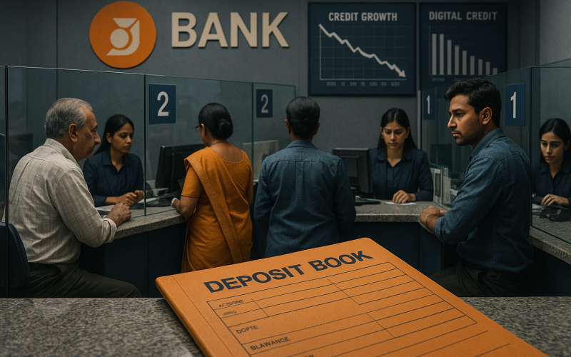 Credit Growth Moderates as Deposit Expansion Slips Below 10%, Weighing on Financial Sector