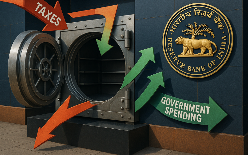 India’s Bank Cash Crunch Likely Temporary as Govt Spending, CRR Cuts Expected to Ease Liquidity
