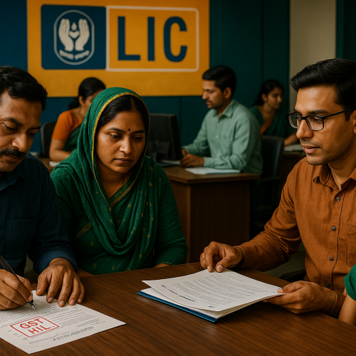 Nil GST Boosts Life Insurance Demand as LIC Reports ₹1,100 Crore Day-One Inflows