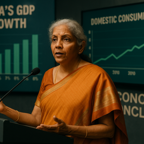 FM Sitharaman: Robust Consumption Shields India from External Shocks